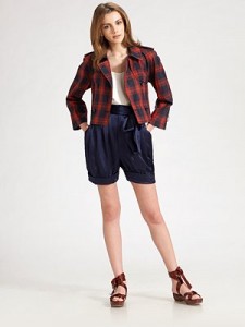 Cuffed Shorts Making A Comeback This Summer?