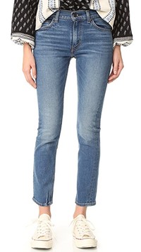 Levi's 505 C Cropped Slim Straight Jeans | SHOPBOP