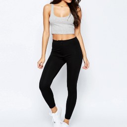 ASOS High Waisted Stretch Treggings